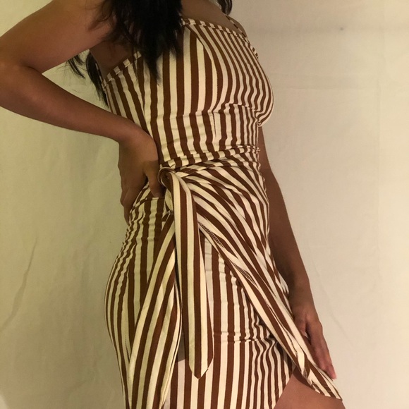 Striped Mini Summer Dress - Picture 7 of 12